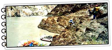 Rafting in Ladakh